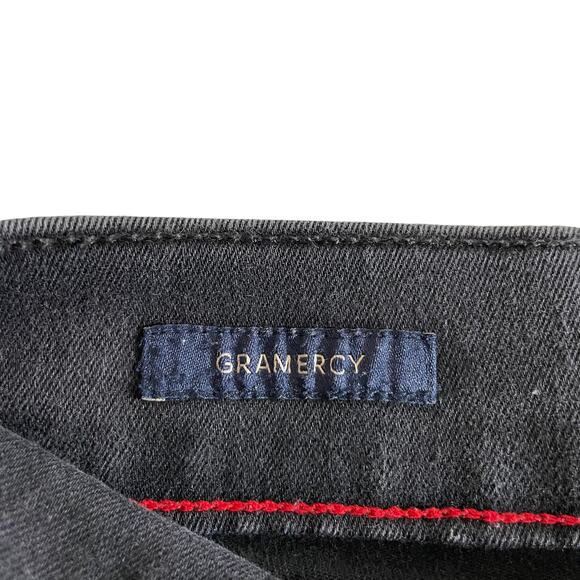 TOMMY HILFIGER Women's Gramercy Mid Rise Skinny Pull On Jeggings Jeans Black 8 - Picture 8 of 11